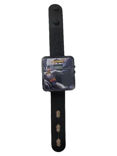 McDonald's Batman Kinderuhr Digital Armbanduhr Schwarz DC Comics