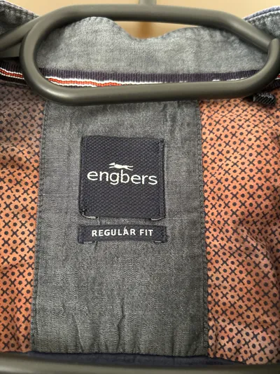 Engbers Freizeithemd Herren Langarm Mehrfarbig Gr. 52/XL Regular Fit