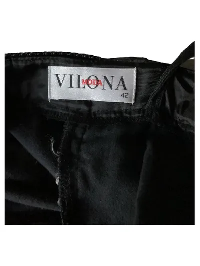 Moda Vilona Cargohose Damen Schwarz Gr. 44 Casual