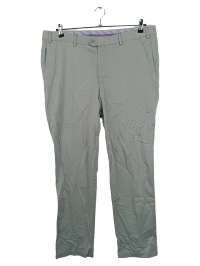 Hiltl Herren Stoffhose Chino Hellgrün Gr. 56 W40 Casual Baumwolle