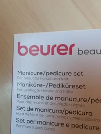 Beurer MP 42 Maniküre- und Pediküreset Nagelpflege Gerät Weiß 4