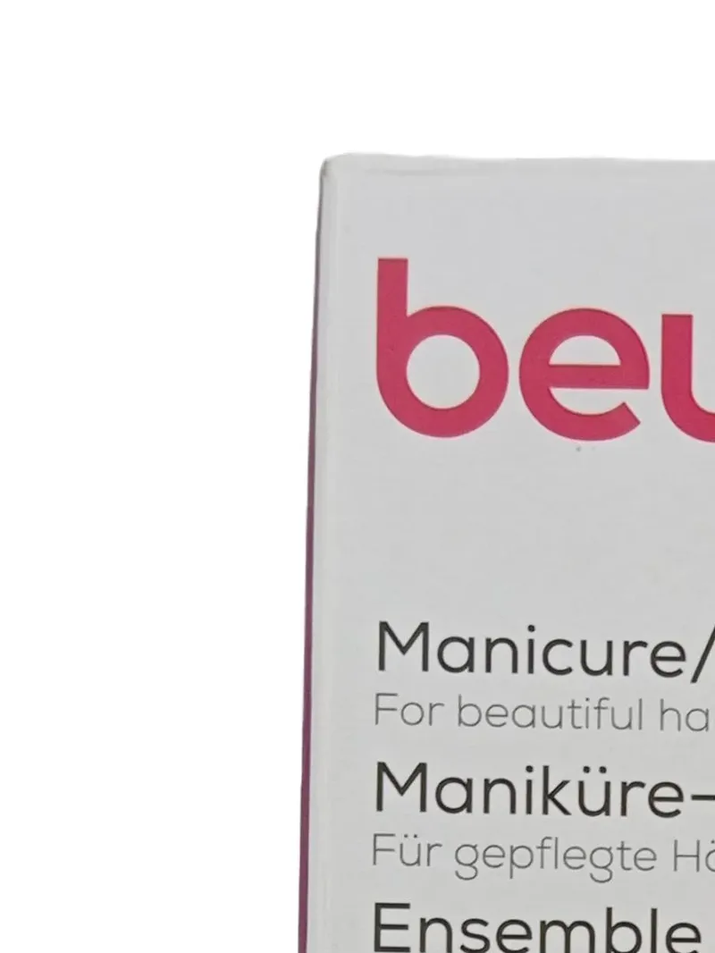 Beurer MP 42 Maniküre- und Pediküreset Nagelpflege Gerät Weiß 6