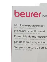 Beurer MP 42 Maniküre- und Pediküreset Nagelpflege Gerät Weiß 7