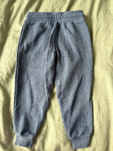 Vertbaudet Jogginghose Kinder Gr. 104 Blau Sweatpants Jungen