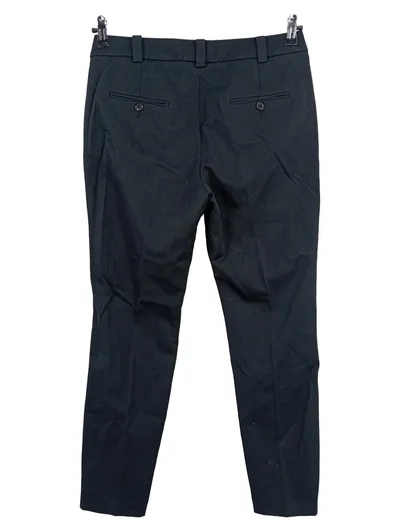 windsor. Damen Stoffhose Slim Fit Blau Gr. 38 Business Baumwolle