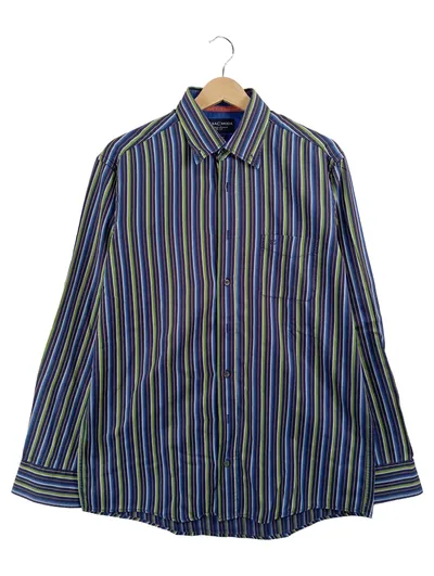 CASAMODA Herren Business Hemd Langarm Gestreift Mehrfarbig Gr. 48, M