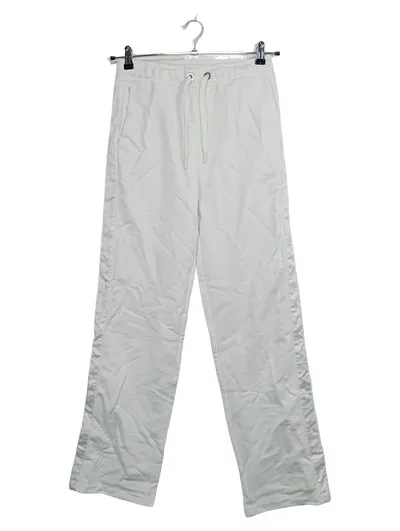 Emporio Armani Damen Jogginghose Weiß Gr. 38 M Seitenstreifen