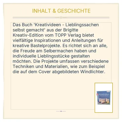 TOPP Kreativideen Lieblingssachen selbst gemacht Brigitte Kreativ-Edition