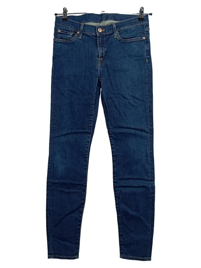 7 For All Mankind Damen Jeans Skinny Fit Blau Gr. 40 W31 L30