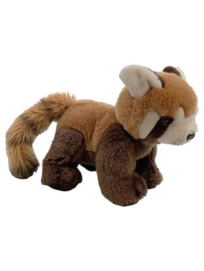 Nature Planet Kuscheltier Roter Panda Plüschtier Braun 23 cm