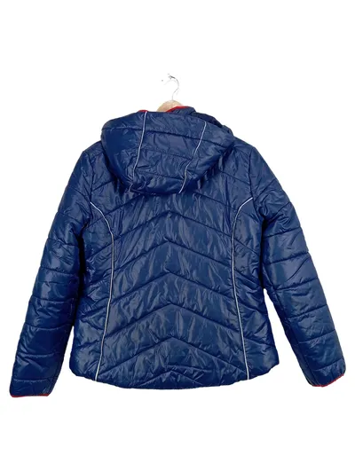 Icepeak Skijacke Damen Blau Gr. 44 XXL Sportlich Gesteppt Kapuze