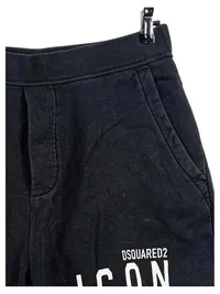 Dsquared2 Icon Herren Shorts Kurze Hose Logo-Print Schwarz Gr. M 2