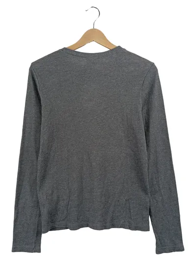 Abercrombie & Fitch Kinder Pullover Langarmshirt Grau Gr. 164 XL Casual