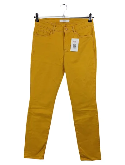 BRAX Damen Stoffhose Casual Gelb Gr. 38 W29, L29