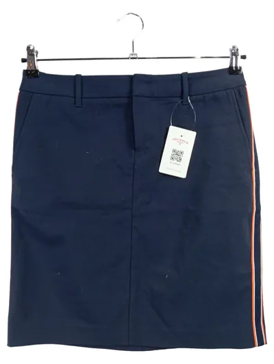 s.Oliver Damen Sportrock Blau Gr. 36 Seitenstreifen