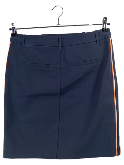 s.Oliver Damen Sportrock Blau Gr. 36 Seitenstreifen