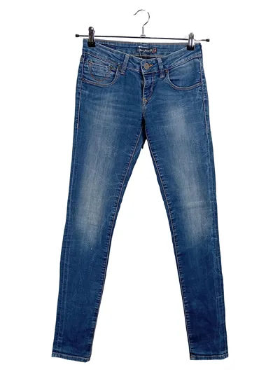 Mavi Damen Jeans Slim Fit Blau Gr. 38 W29 Casual
