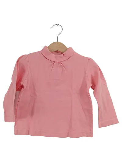 C&A Pullover Mädchen Langarm Rollkragen Rosa Gr. 86