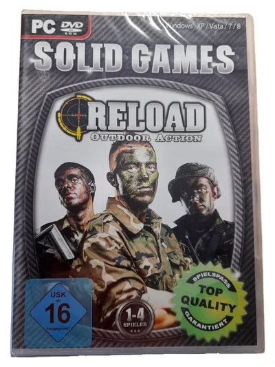 Solid Games Reload Outdoor Action PC DVD ROM USK 16 Shooter Spiel