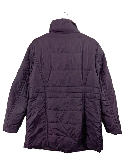 Fuchs Schmitt Steppjacke Damen Gr. 40 L Lila Casual Langarm Gesteppt