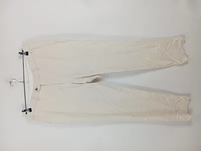 Hiltl Herren Stoffhose Chino Beige Gr. 50 W33 Casual Baumwolle