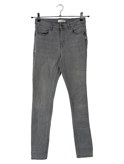 Springfield Damen Jeans Regular Fit Grau Gr. 38 W28 Denim Collection