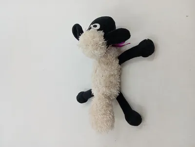 NICI Kuscheltier Shaun das Schaf Plüschtier Stofftier Schwarz Weiß
