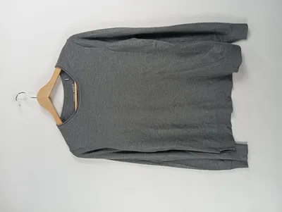 Gerry Weber Damen Pullover Langarm Grau Gr. 36 Basic Viskose
