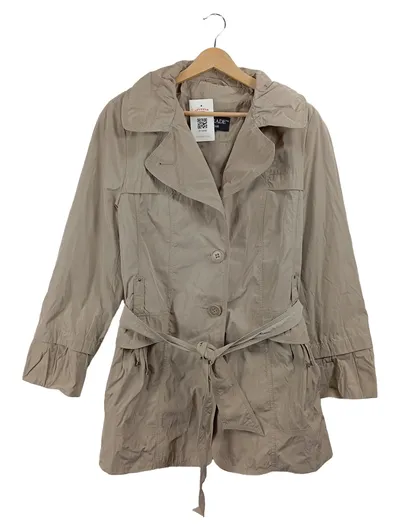 Centigrade Damen Trenchcoat Beige Gr. 44 XXL Klassisch