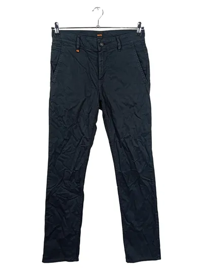 BOSS Herren Stoffhose Chino Blau Gr. 46 W30 S Casual