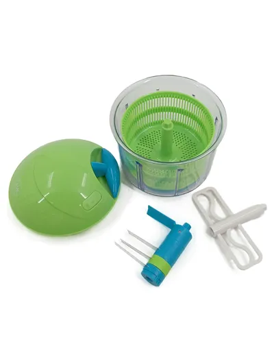 AMC Salatschleuder Multizerkleinerer Grün Kunststoff 13 cm