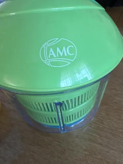 AMC Salatschleuder Multizerkleinerer Grün Kunststoff 13 cm
