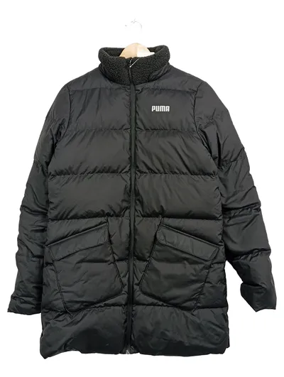 PUMA Steppjacke Kinder Winterjacke Schwarz Gr. 176 Puffer Jacke
