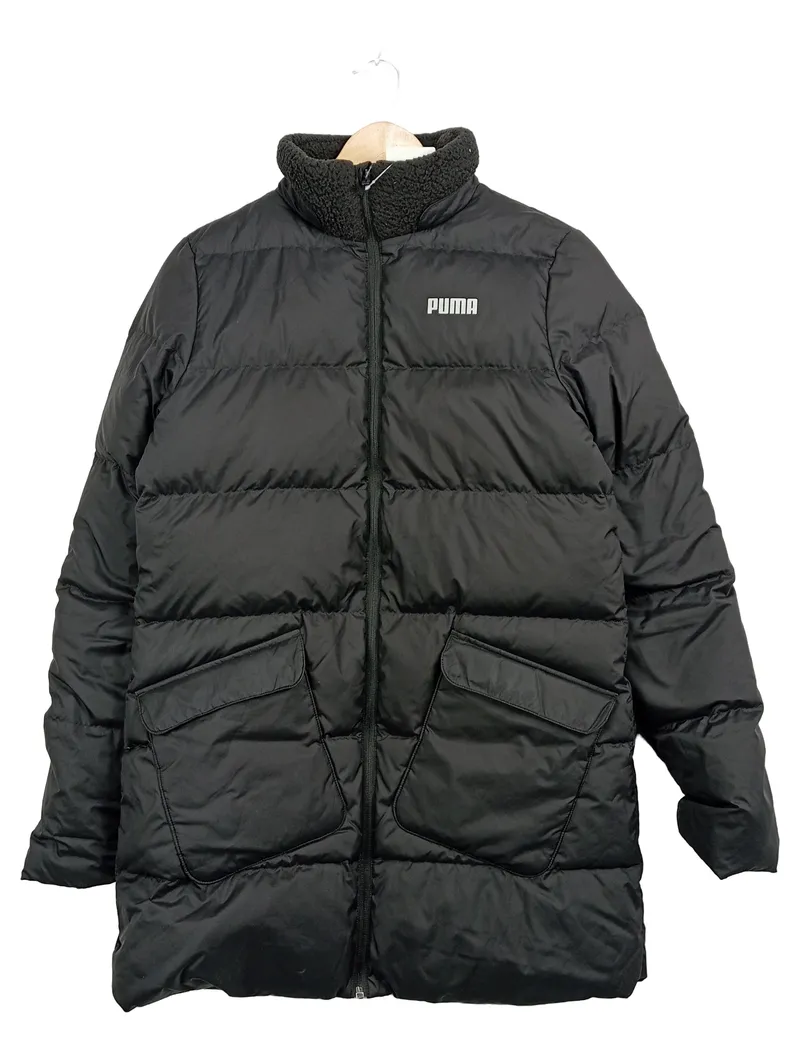 PUMA Steppjacke Kinder Winterjacke Schwarz Gr. 176 Puffer Jacke 1