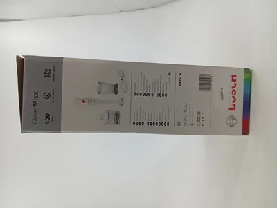 Bosch CleverMixx MSM14500/04 Stabmixer Set 400W Weiß inkl. Zerkleinerer