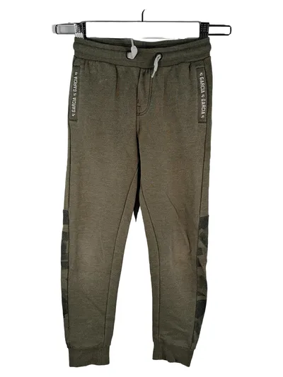 Garcia Jogginghose Kinder Gr. 134 Oliv Camouflage Baumwolle