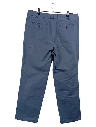 Charles Tyrwhitt Herren Stoffhose Chino Blau Gr. 38 Baumwolle Casual