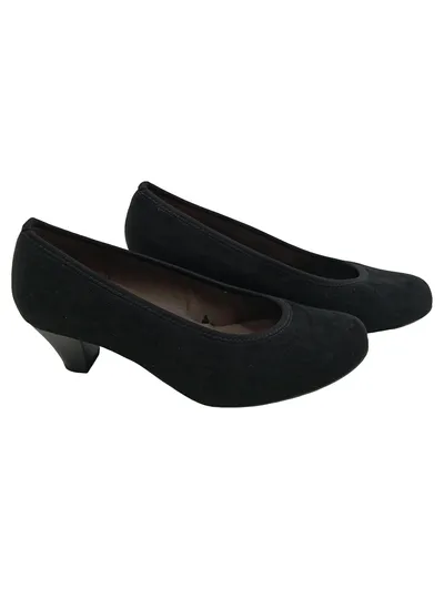 Salamander Damen Pumps Schwarz Gr. 36 Klassisch Elegant