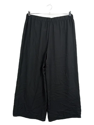 Theory Damen Stoffhose Culotte Schwarz Gr. 40 W31 L25 Weites Bein