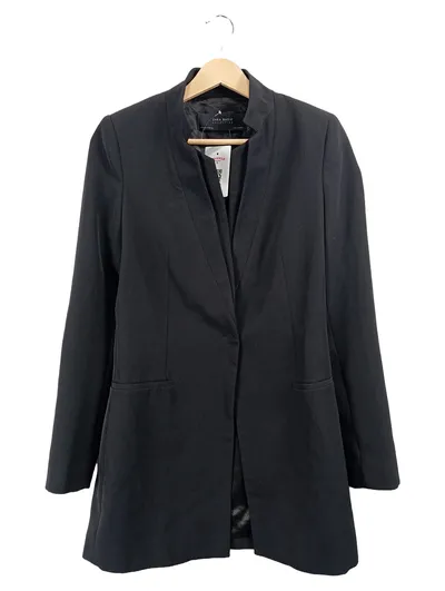 ZARA BASIC Damen Sweatjacke Schwarz Gr. 36 S Elegant