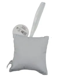 CEPEWA Kinderkissen Schutzengel Grau 13x13 cm Polyester Sterne Deko 3