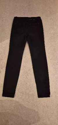 Gerry Weber Damen Jeans Straight Leg Schwarz Nieten W30 Gr. 38 2