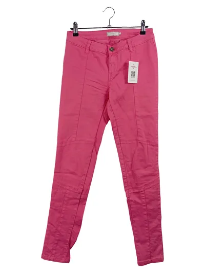Cream Damen Stoffhose Pink Gr. 36 W28 Casual Raffungen