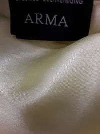 ARMA Damen Lederjacke Gr. 36 S Grün Casual Reißverschluss 4