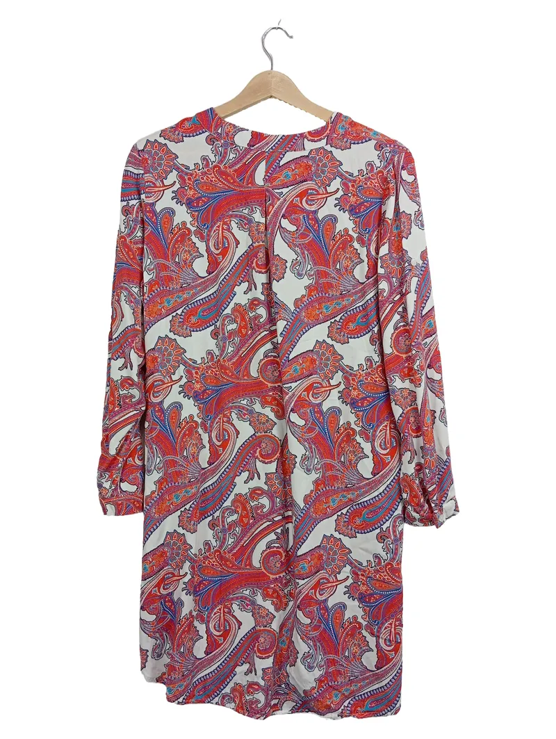 Darling Harbour Blusenkleid Freizeitkleid Paisley Mehrfarbig Gr. 36 S 2