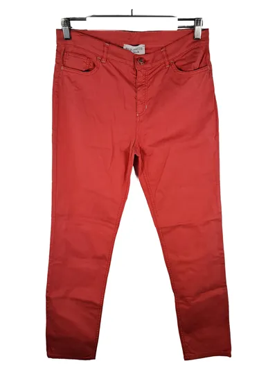 Elisa Cavaletti Stoffhose Damen Rot Gr. 52, W31 Stickerei Casual