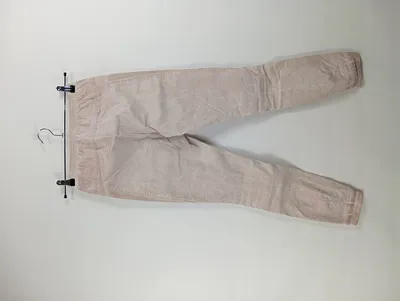 tredy Damen Jeans Tapered Fit High Waist Beige Gr. 38 W29 Spitze