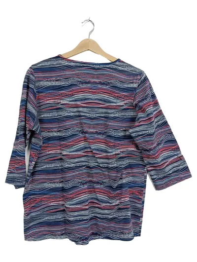Collection L Pullover Damen Gr. 44 XXL Mehrfarbig Gestreift 3, 4-Arm Casual