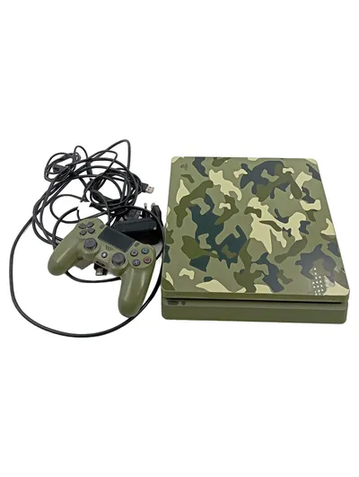 Sony PlayStation 4 PS4 Slim Spielekonsole Tarnmuster Camo inkl. Controller