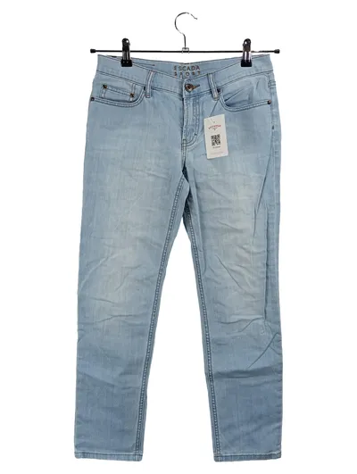 Escada Sport Jeans Regular Fit Damen Blau Gr. 34 W26 XS